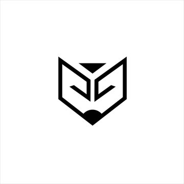 fox Logo design element Royalty Free Vector Image