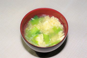 溶き卵の和風スープ