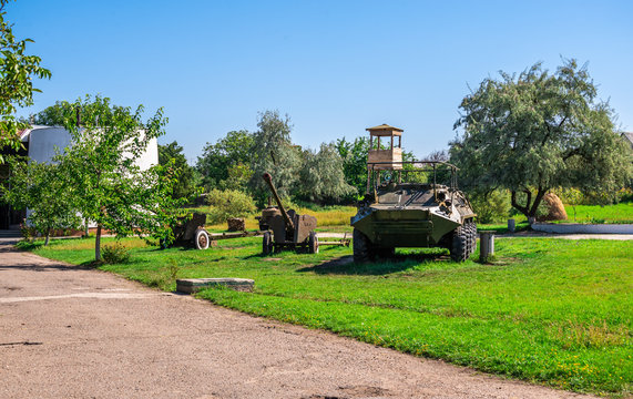 Catacombs memorial in Nerubayske, Ukraine