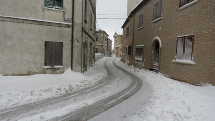 Paesaggio innevato