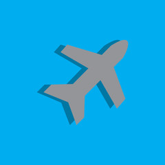 Obraz premium PLANE ICON , AIRLINE ICON VECTOR