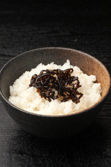 昆布の佃煮のご飯