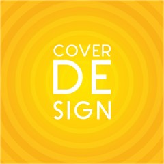 Cover Design with geometric shape and gradient color