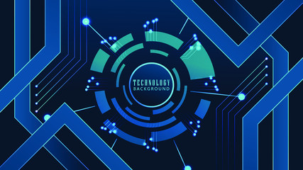 Obraz premium Luxury paper cut background, Abstract decoration, golden pattern, halftone gradients, 3d Vector illustration. Black and blue Cover template, geometric shapes, modern minimal banner. Elegant decoration