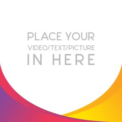 Square Banner Social Media Banners for Digital Marketing. Promotion Brand Fashion. Stories. Streaming