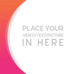 Square Banner Social Media Banners for Digital Marketing. Promotion Brand Fashion. Stories. Streaming