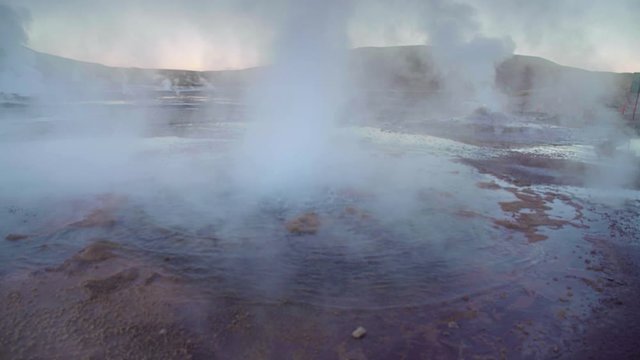 Tatio Geysers at San Pedro de Atacama, Antofagasta