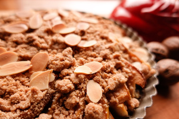 Apple crumble