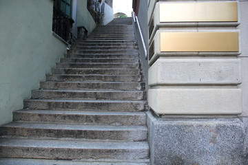 Staircase at the alley 