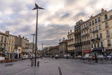 Fototapeta premium Place Meynard in Bordeaux, France