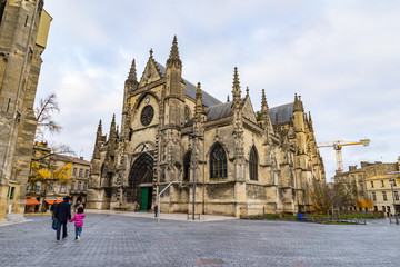 Basilique Saint Michel in Bordeaux, France