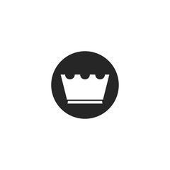 silhouette crown logo and royal icon vector illustration design template