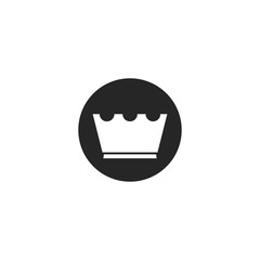 silhouette crown logo and royal icon vector illustration design template