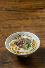 手打ちうどん　Hand-made udon Japanese cuisine