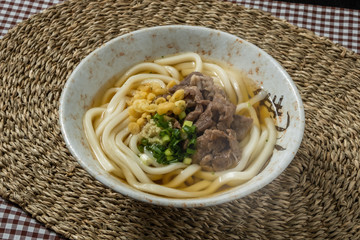 手打ちうどん　Hand-made udon Japanese cuisine
