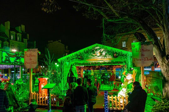 Grand Marche De Noel, Bordeaux Christmas Market In France