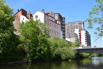 Häuser an der Ihme in Hannover Linden