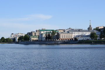 Obraz premium urban landscape of the city Yekaterinburg 