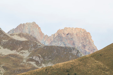 Obraz premium mountain peaks in the alps