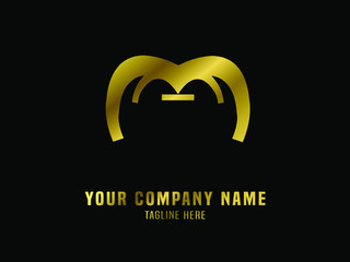 Abstract Logo Vector Gradient Alphabet