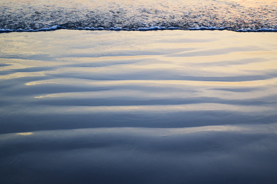 The imprints of the Sea at Goa - India
