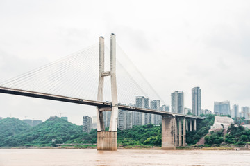 Cable-stayed bridge