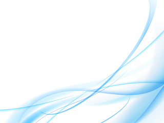 青い曲線の背景