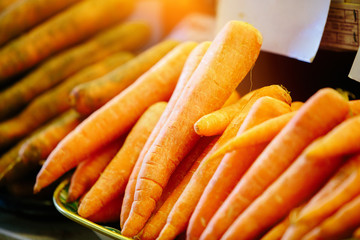 Carrots at Farmers' market