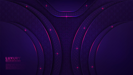 Abstract modern dark luxury background. Dark overlap Layered modern futuristic pattern.