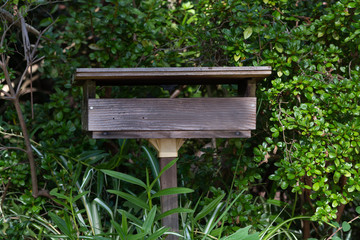  mailbox no number in front of the house with sunlight and beautiful natural background