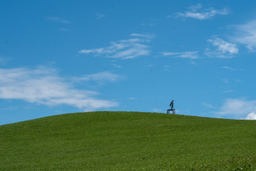 Skilift im Sommer - warten auf den Winter und den Schnee!