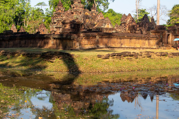 Fototapeta na wymiar Temple in Siem REap Cambodia Angkor Temple 