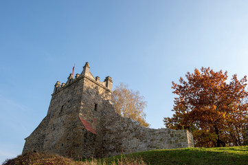 Ruins of the Royal Castle in Nowy Sacz
