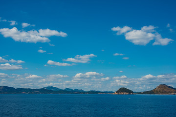 Coastline of Golfo Aranci Olbia Sardinia