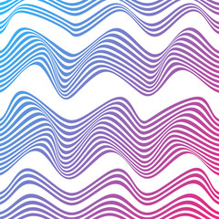 ABSTRACT COLORFUL WAVY LINE PATTERN BACKGROUND. COVER DESIGN 