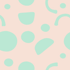 Seamless geometric pattern, playful and colorful. texile design. 
