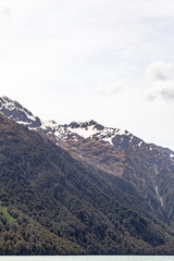 Fototapeta premium Beautiful lakes of the South Island. Lake Gunn. Fiordland, New Zealand