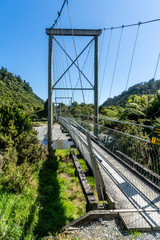 Swingbridge in New Zealand