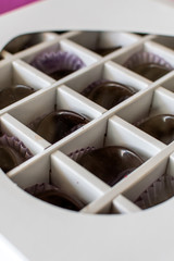 Natural and healthy home-made chocolates.