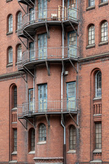 Speicherstadt in Hamburg, Deutschland