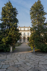 Fototapeta na wymiar Historic Villa Clerici, Milan, Italy
