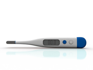 3d rendering Electrical thermometer