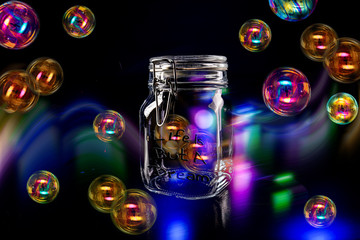 LED Glas