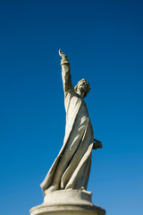 Fototapeta premium Statua nelle città d’arte in Italia a Padova in prato della valle