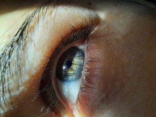 eye of the man