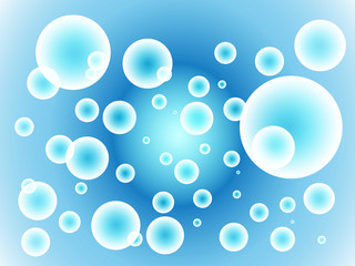 バブルのイメージイラスト