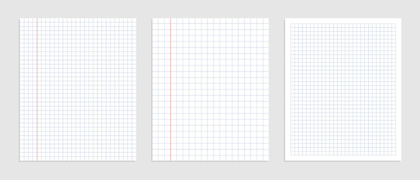 graphical blank paper sheet set for data representation
