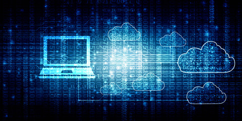 Digital Abstract technology background,2d illustration