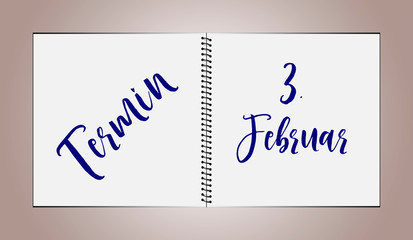 3. Februar