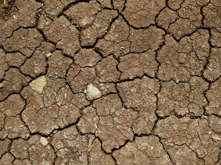 drought ground with crack texture